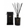 ROSE OUD (Luxury collection),  Diffuser 1500 ml Shiny Black Vase, Teatro Fragranze Uniche