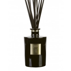 ORO (Luxury collection),  Gift Set:  Sticks 2500 ml  Shiny Black Vase, Teatro Fragranze Uniche