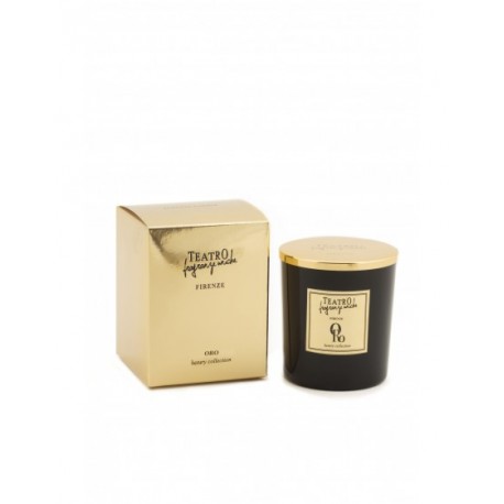 Teatro Fragranze Uniche,  ORO (Luxury collection),   Candle 180 gr. 