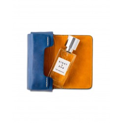 NAVY BLUE LEATHER CASE