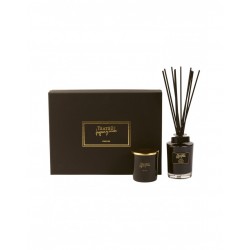 BLACK DIVINE (Nero Divino), GIFT BOX SINFONIA with 180 gr candle and 250 ml fragrance