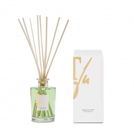 FIG LEAVES (Foglie di fico),  250 ml,  Diffuser With Sticks, Teatro Fragranze Uniche