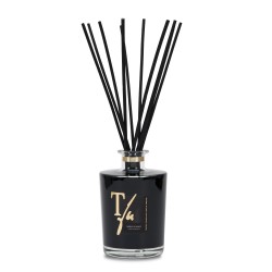 BLACK DIVINE (Nero Divino), 1500 ml sticks Decanter Transparent Vase , Teatro Fragranze Uniche
