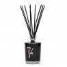 BLACK DIVINE (Nero Divino), 1500 ml sticks Decanter Transparent Vase , Teatro Fragranze Uniche