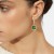 Sonia Rykiel, GOLDEN MEDALS LUCKY CLOVER EARRINGS