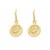 Sonia Rykiel, GOLDEN MEDALS CLOVER EARRINGS