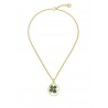 Sonia Rykiel, GOLDEN MEDALS LUCKY CLOVER NECKLACE