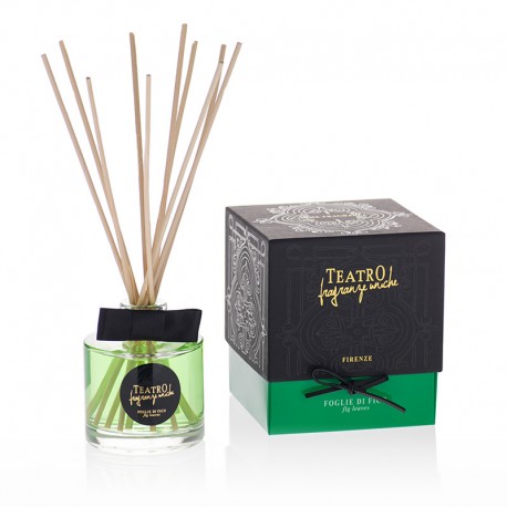 Teatro Fragranze Uniche,   FIG LEAVES (Foglie di fico),   With Sticks Diffuser 200 ml