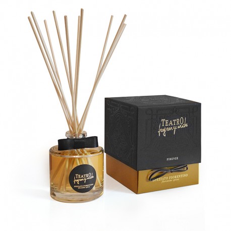 Teatro Fragranze Uniche,   ,   FLORENTINE SPICE (Speziato Fiorentino),  With Sticks Diffuser 200 ml